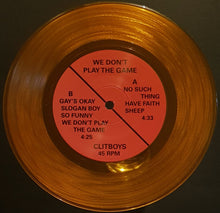 Load image into Gallery viewer, Clitboys - We Dont Play The Game - Gold Vinyl