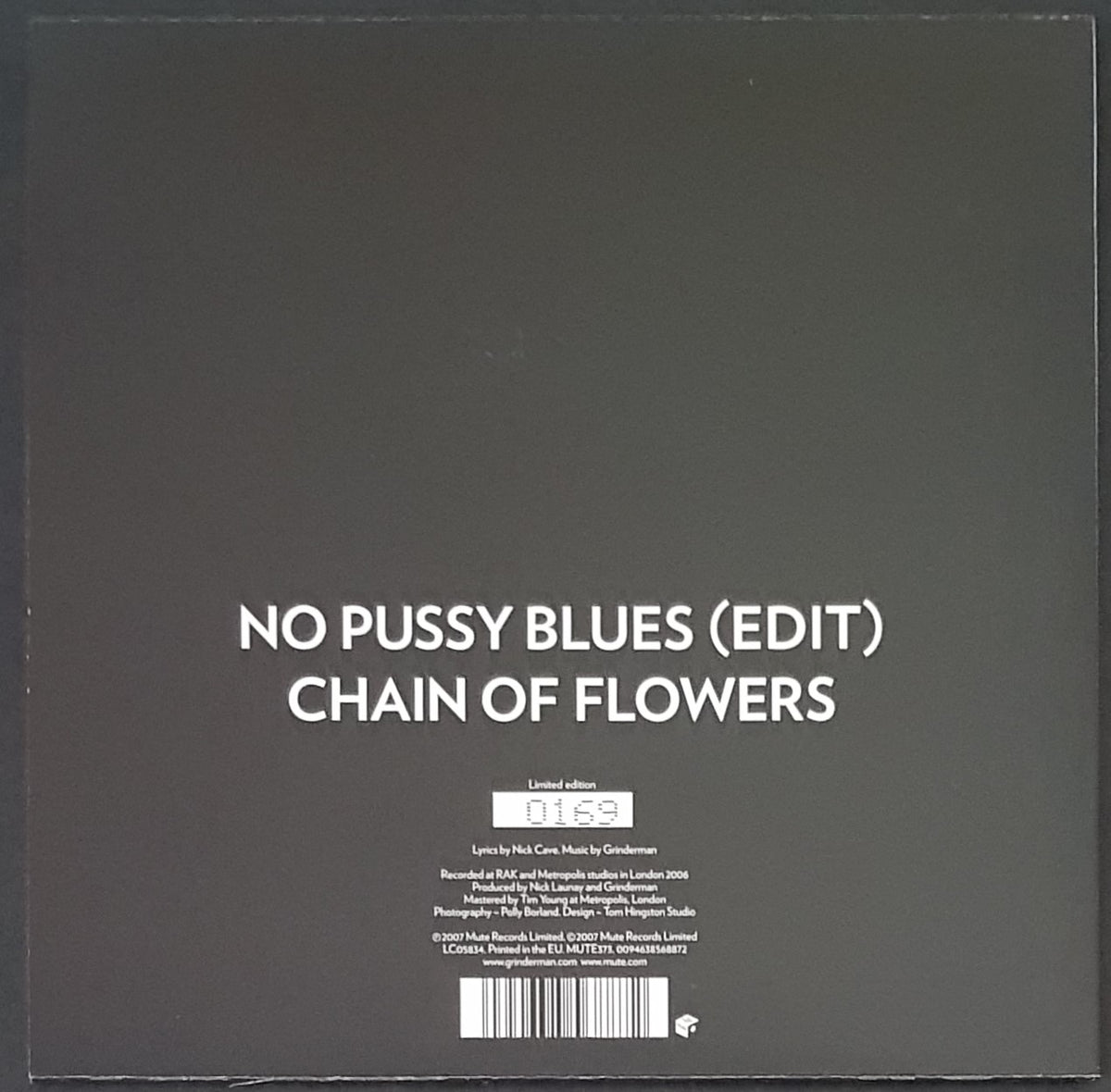 Grinderman No Pussy Blues Vicious Sloth Collectables