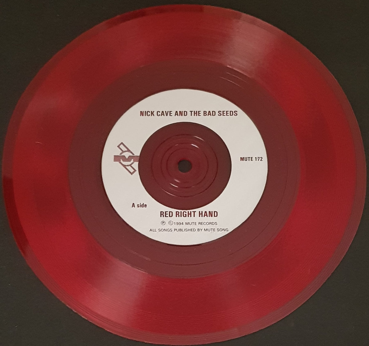 Nick Cave The Bad Seeds Red Right Hand Red Vinyl Vicious Sloth nick-cave-the-bad-seeds-red-right-hand-red-vinyl-vicious-sloth