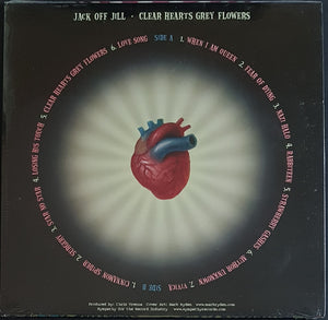 Jack Off Jill - Clear Hearts Grey Flowers