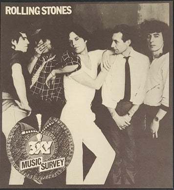 Rolling Stones - 3XY Music Survey Chart