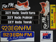 Load image into Gallery viewer, Miscellaneous / Art - 1980&#39;s Radio Station Stickers