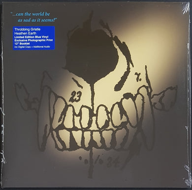 Throbbing Gristle - Heathen Earth (The Live Sound Of T.G.)- Blue Vinyl