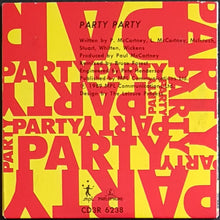 Load image into Gallery viewer, McCartney, Paul- Party Party