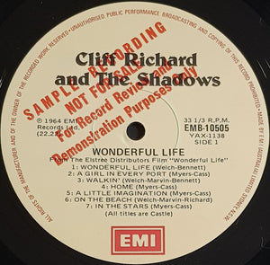 Cliff Richard & The Shadows- Wonderful Life