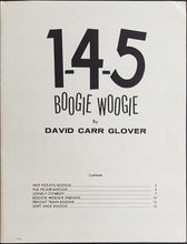 Load image into Gallery viewer, Glover, David Carr - 1-4-5 Boogie Woogie