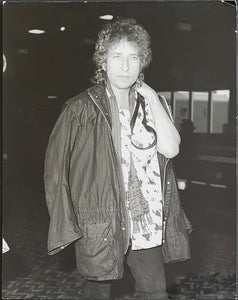 Bob Dylan - Airport Terminal Photograph c.1986