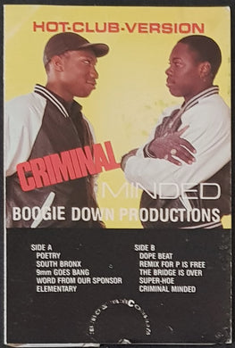 Boogie Down Productions - Criminal Minded (Hot-Club-Version)