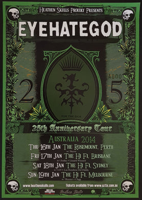 Eyehategod - 25th Anniversary Tour Australia 2014