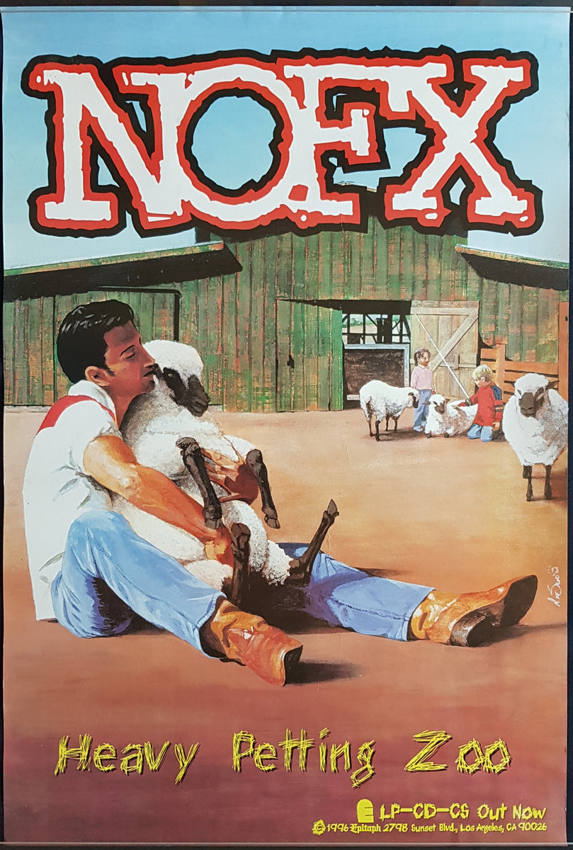 NOFX/HEAVY PETTING ZOO 米オリジナル盤　LP NOFX/HEAVY PETTING ZOO 米オリジナル盤 LP - メルカリ