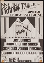Load image into Gallery viewer, Jetsonnes - (Hunters &amp; Collectors)- Prahran Town Hall Friday 13th June 1980