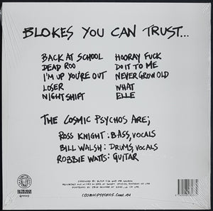 Cosmic Psychos - Blokes You Can Trust - Pink Vinyl