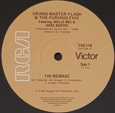 Grand Master Flash & The Furious Five - The Message (7.11)