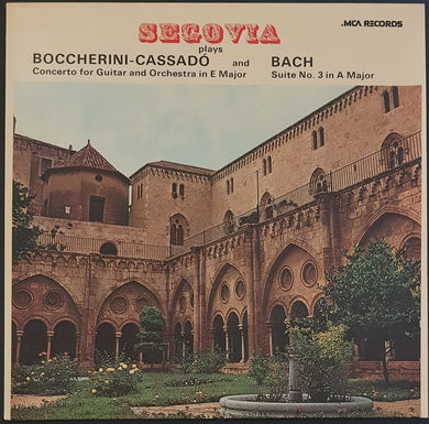 Andres Segovia - Plays Boccherini - Cassado and Bach