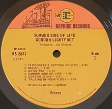 Load image into Gallery viewer, Gordon Lightfoot - Summer Side Of Life