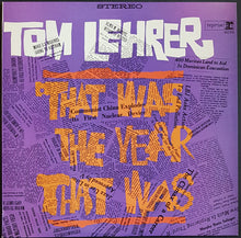 Load image into Gallery viewer, Lehrer, Tom - That Was The Year That Was