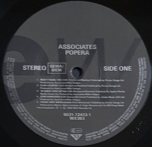Associates - Popera - The Singles Collection