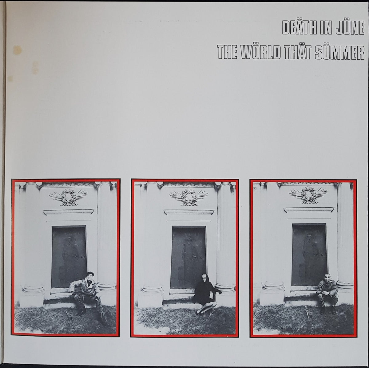 直筆サイン入り　Death in June / THE WORLD THAT ～ Death In June - The World That Summer – Vicious Sloth Collectables