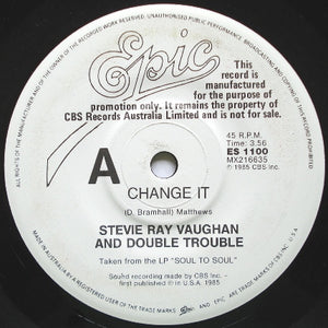 Stevie Ray Vaughan - Change It