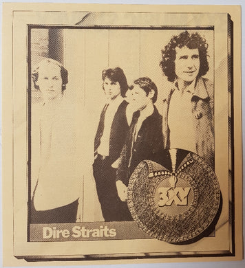 Dire Straits - 3XY Music Survey Chart