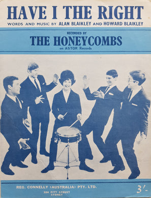 Honeycombs - Have I The Right