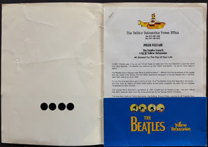 Beatles - Yellow Submarine Press Folfer