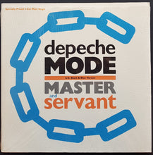 Load image into Gallery viewer, Depeche Mode - Master And Servant (U.S. Black &amp; Blue Version)