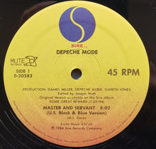 Load image into Gallery viewer, Depeche Mode - Master And Servant (U.S. Black &amp; Blue Version)