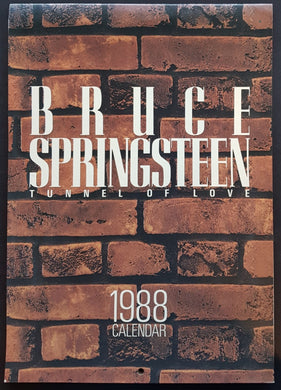 Bruce Springsteen - Tunnel Of Love 1988 Calendar