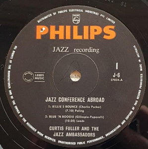 Fuller, Curtis - Jazz Conference Abroad