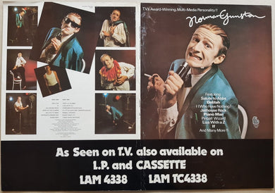 Norman Gunston - As Seen On TV Also Available On LP and Cassette