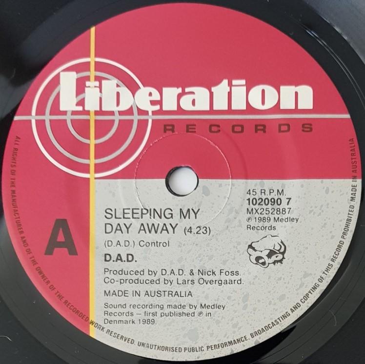 D*A*D Sleeping My Day Away Vicious