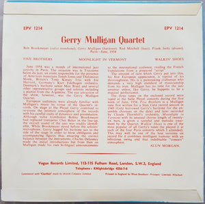 Mulligan, Gerry - Paris Concert