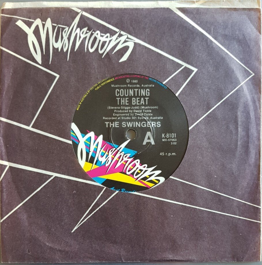 Split Enz (Swingers) Counting The Beat Vicious Sloth Collectables