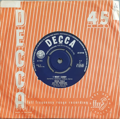 Brian Poole And The Tremeloes - I Want Candy