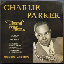 Load image into Gallery viewer, Parker, Charlie - Memorial Album