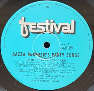 Barry Crocker - Bazza McKenzie's Party Songs
