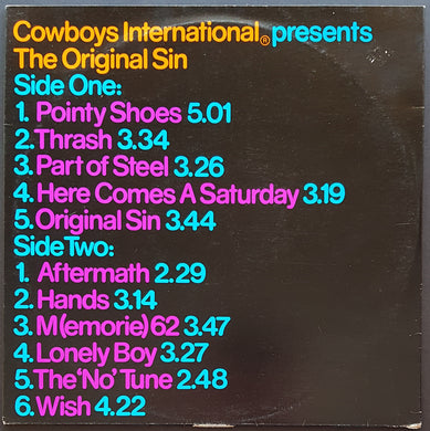 Cowboys International - The Original Sin