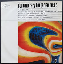 Load image into Gallery viewer, Pal Kadosa - Contemporary Hungarian Music