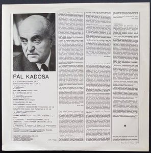 Pal Kadosa - Contemporary Hungarian Music