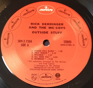 Derringer, Rick & The McCoys - Outside Stuff