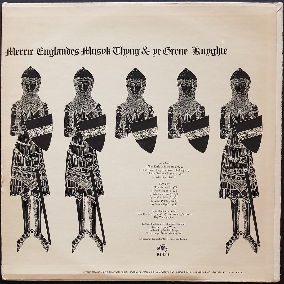 John Renbourn - Sir John Alot Of Merrie Englandes Musyk Thyng & Ye