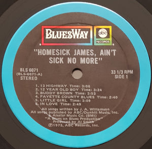 Homesick James - Homesick James, Ain't Sick No More