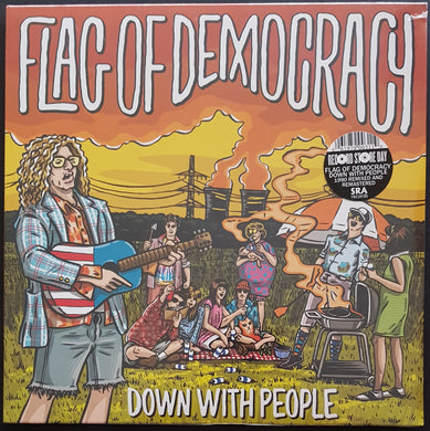 Flag Of Democracy - Down With People