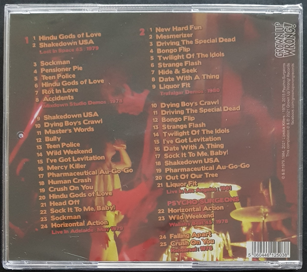 Lipstick Killers Strange Flash Studio & Live '78'81 Vicious Sloth