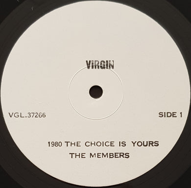 Members - 1980 - The Choice Is Yours