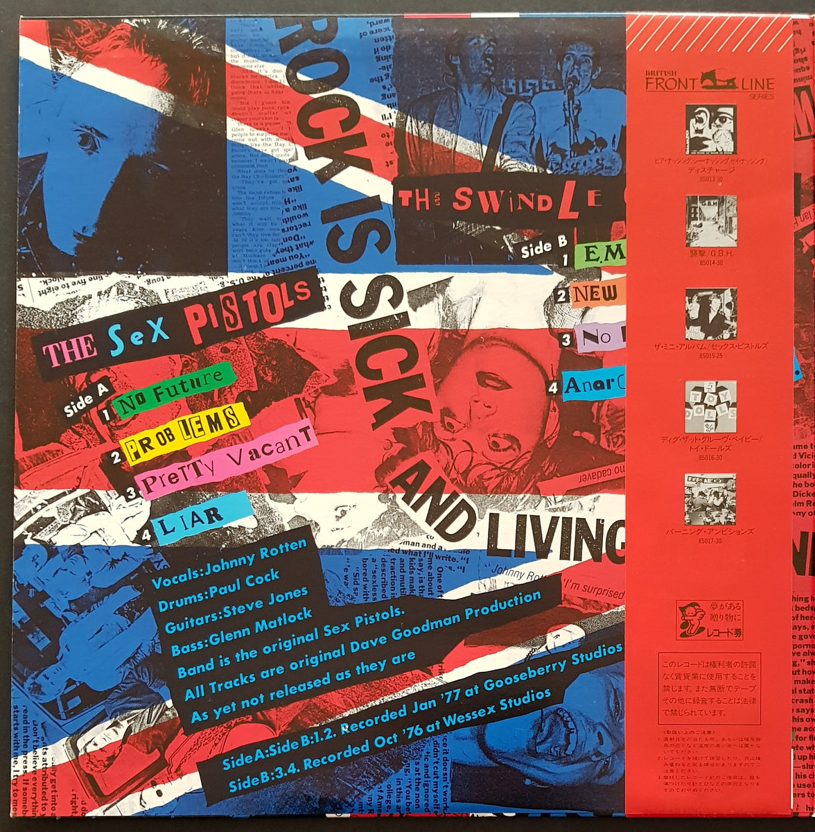 Sex Pistols - The Swindle Continues – Vicious Sloth Collectables