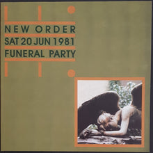 Load image into Gallery viewer, New Order - Sat 20 Jun 1981 Funeral Party