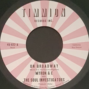 Myron & E And The Soul Investigators - On Broadway