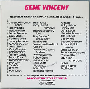 Gene Vincent - Hot Rod Gang